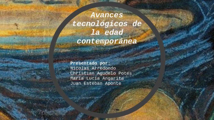Avances tecnologicos de la edad contemporanea by Christian Agudelo