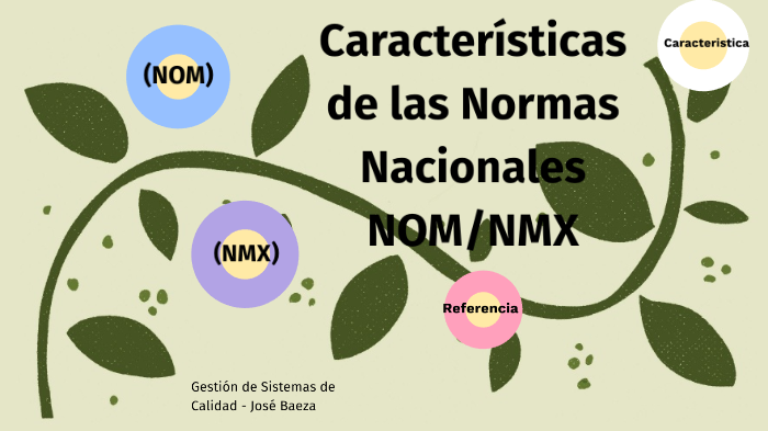 Características De Las Normas Nacionales Nomnmx By Jos Baeza On Prezi 8281