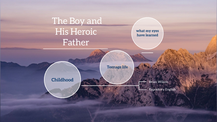 The Boy and His Heroric Father by Brian Wilson on Prezi