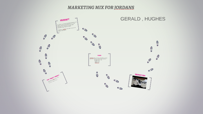 MARKETING FOR JORDANS by GERALD HUGHES
