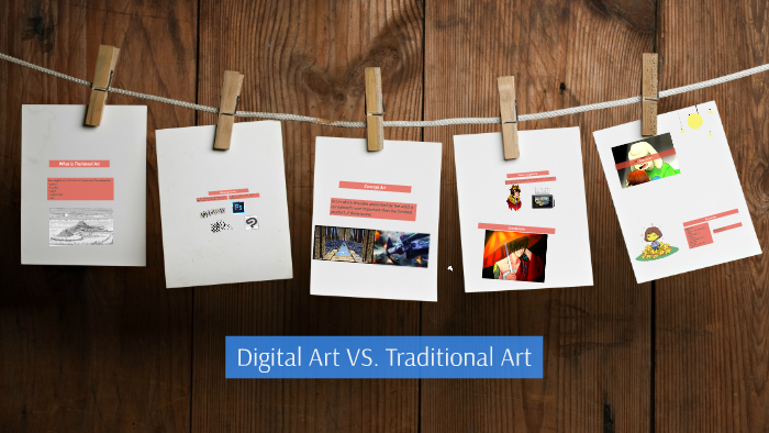 digital art vs traditional art essay