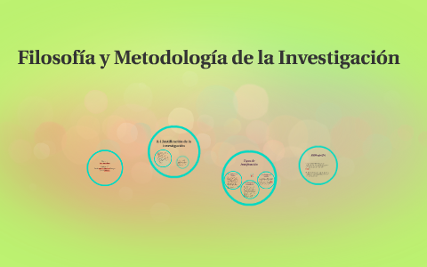 FILOSOFIA Y METODOLOGIA DE LA INVESTIGACION by Linda Sanchez on Prezi