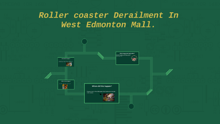 Roller Coaster Derailment In West Edmonton Mall By Alison Bolton
