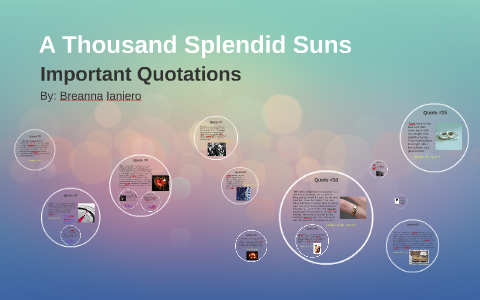 A Thousand Splendid Suns by Breanna Ianiero on Prezi