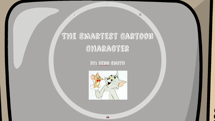 the smartest cartoon character essay