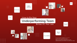 Copy of How to fix your underperforming team before it's too late