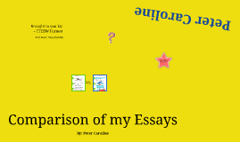 Comparison of Essays