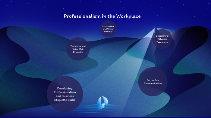 Professionalism in the Workplace by Elizabeth Olson on Prezi