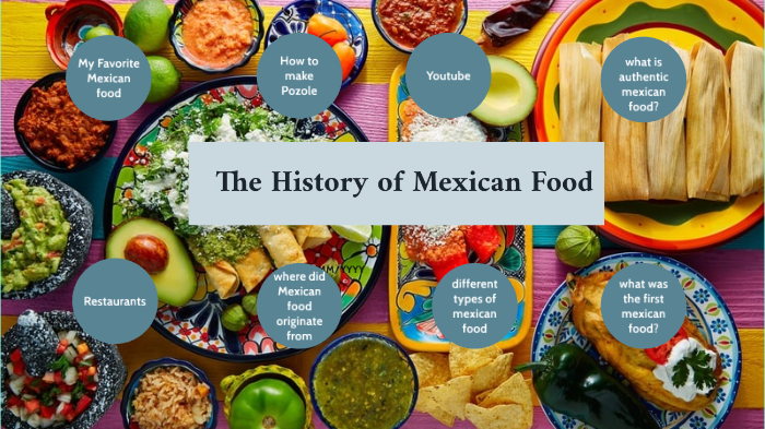 The History Of Mexican Food By Crystal Galindo