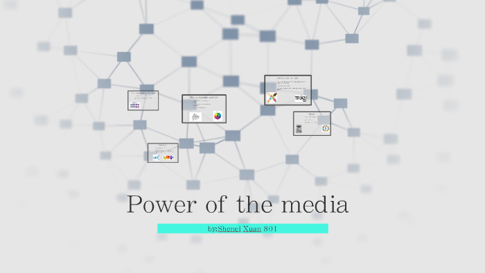 power of media presentation in english