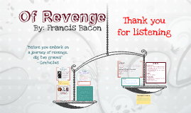 Sir francis bacon of revenge essay