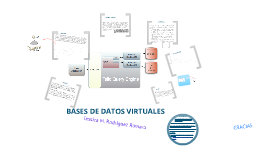 Bases de datos virtuales by Jessica Rodríguez on Prezi