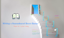Remembered event essay example image