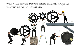 PREDSTOJEĆE OBAVEZE MVPEI