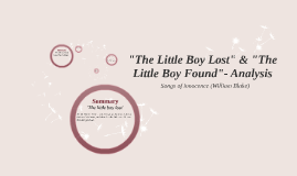 little boy found