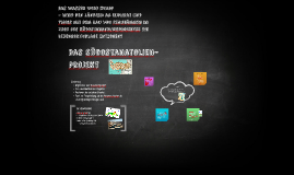 Das Südostanatolienprojekt by Jonathan Ehmig on Prezi