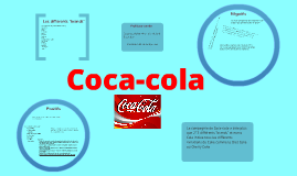 La mondialisation américaine: Coca-cola by Gillian Tremlett on Prezi